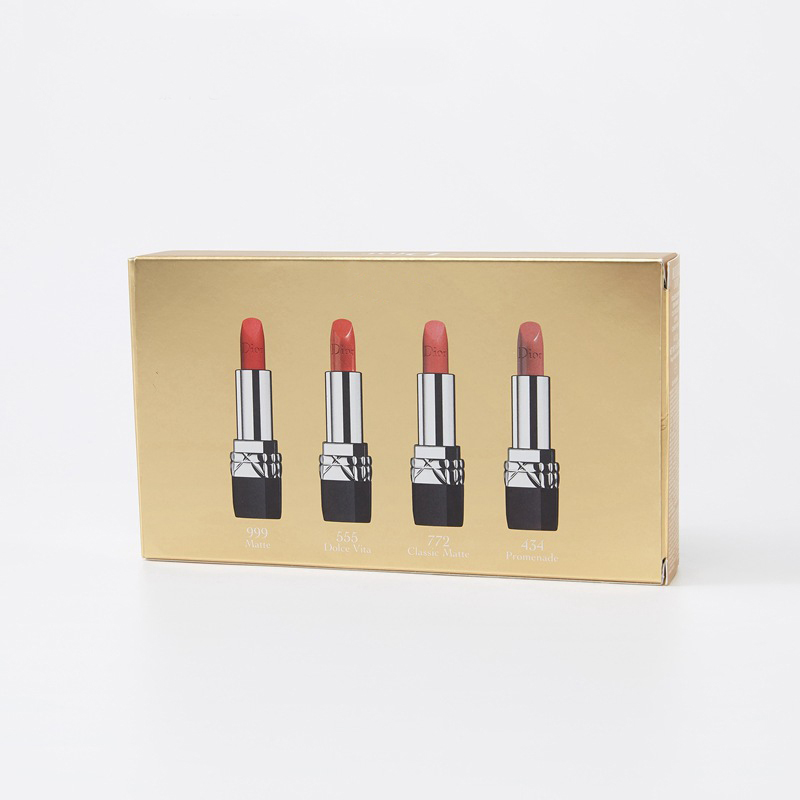 Custom Printing Metallic Silver Cardboard Paper Boxes for Lipstick Sets