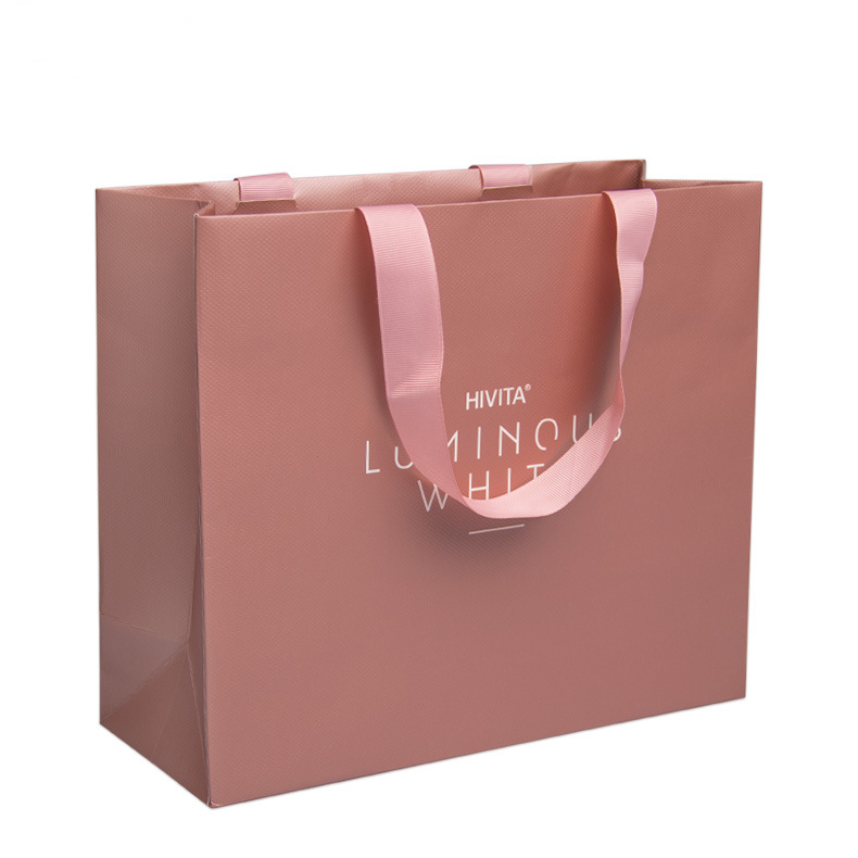 Custom Design Paper Shopping Bag For Garment