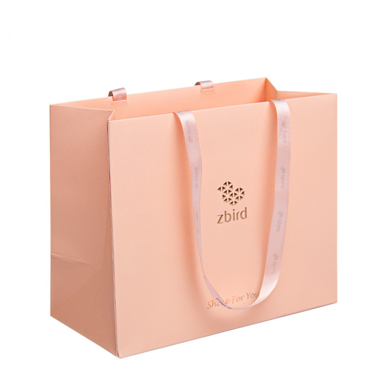 Custom Design Paper Shopping Bag For Garment