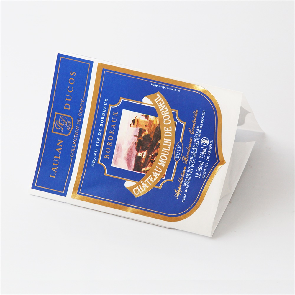 Custom Printing Wine Bottle Label