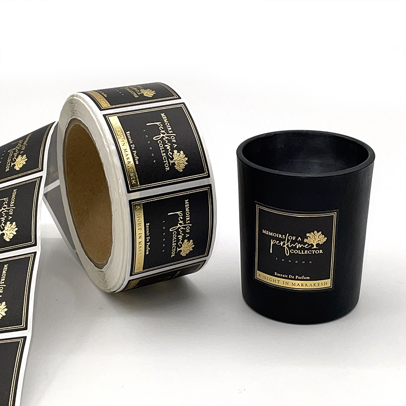Eco-friendly Texture Paper Candle Labels