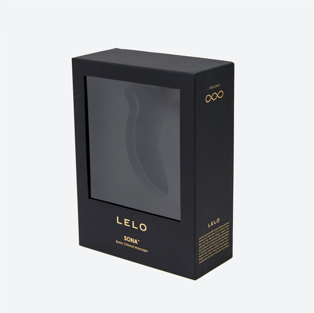 Custom Premium Packaging Window Box For Sex Toys With EVA Insert