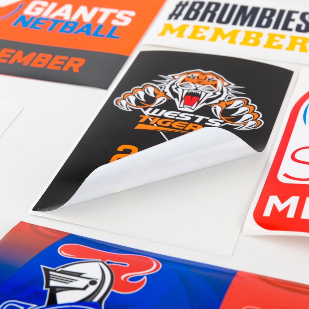 Outdoor Use Kiss Cut Logo Vinyl Stickers