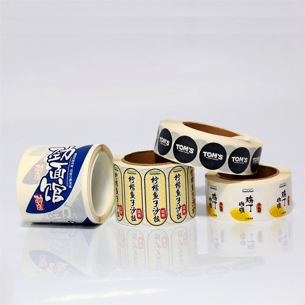 Recyclable Coated Paper Food Labels