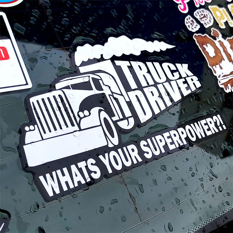 UV Proof PVC Stickers On Car Window