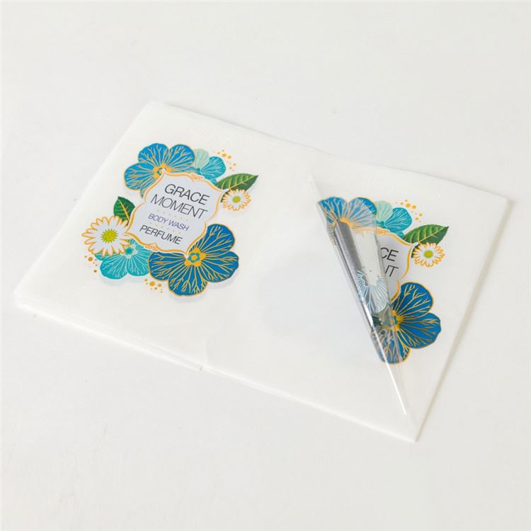 Waterproof Hot Stamping Foil Body Lotion Bottle Labels